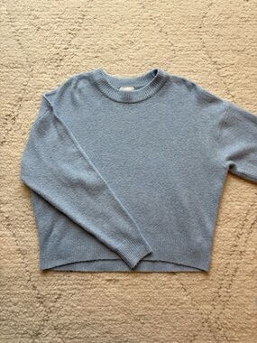H&M Baby Blue Crewneck Sweater
